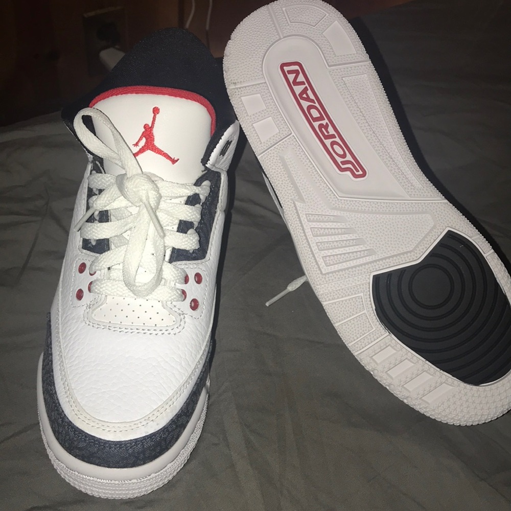 Jordan 3 retro SE Fire Red Denim(GS)